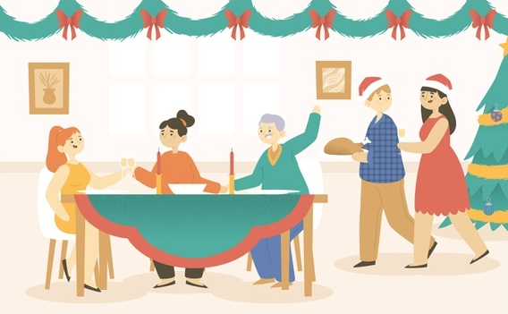 cena de navidad