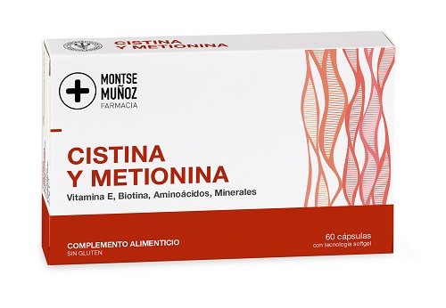 cistina y metionina 60 capsulas